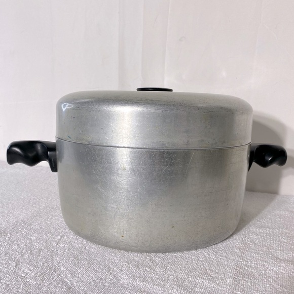 Vintage Wear Ever Heavy Aluminum Dutch Oven Stock Pot - Picture 8 of 15